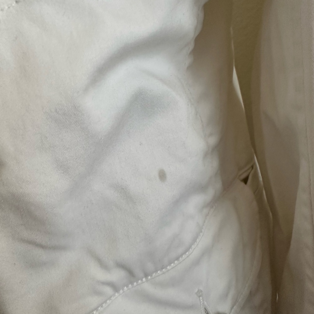 Diesel White Double-Breasted Trench Coat - Picture 10 of 11